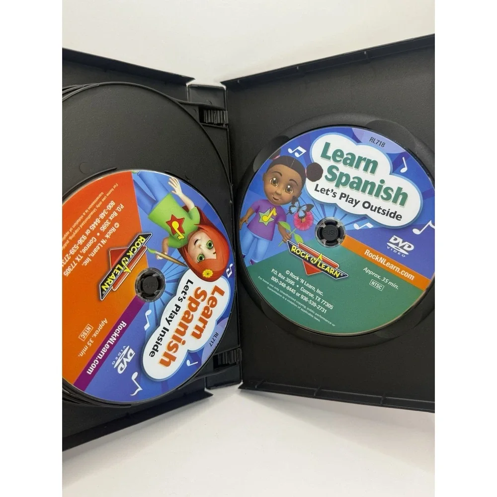 Rock 'N Learn Preschool Collection DVD Set – 8 Disc Educational Learning Bundle